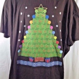 Christmas Tree Periodic Table of Elements T Shirt